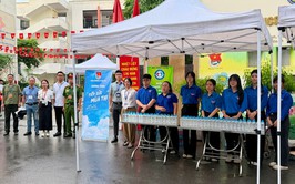 Phường Ô Chợ Dừa bảo đảm an toàn cho sĩ tử trong ngày thi đầu tiên vào lớp 10