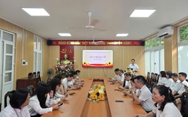 Lễ sinh hoạt dưới cờ tháng 6/2026 cơ quan Đảng, đoàn thể phường