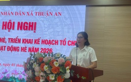 Giao ban Ban chỉ đạo hè xã Thuận An