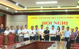 Phúc Thọ hoàn thành chuyển giao Hội Người cao tuổi, Hội Chữ thập đỏ về trực thuộc Ủy ban MTTQ Việt Nam xã