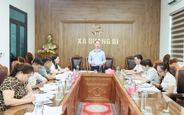 Ban Kinh tế - Ngân sách HĐND xã Quảng Bị giám sát công tác thu và quản lý Quỹ Phòng, chống thiên tai
