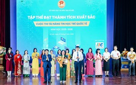 Phường Tây Hồ đạt thành tích xuất sắc tại cuộc thi tài năng tin học trẻ quốc tế TP. Hà Nội năm học 2025 - 2026