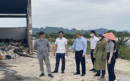 HĐND xã Hương Sơn giám sát công tác vệ sinh môi trường và xử lý rác thải trên địa bàn