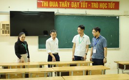 XÃ CỔ ĐÔ KIỂM TRA CÔNG TÁC CHUẨN BỊ KỲ THI TỐT NGHIỆP THPT NĂM 2026 TẠI CÁC ĐIỂM THI