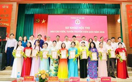 ĐỒNG CHÍ VI HẢI YẾN XUẤT SẮC ĐẠT GIẢI NHÌ VÀ GIẢI THUYẾT TRÌNH XUẤT SẮC NHẤT TẠI HỘI THI BÁO CÁO VIÊN, TUYÊN TRUYỀN VIÊN GIỎI THÀNH PHỐ HÀ NỘI NĂM 2026