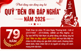 Phú Nghĩa phát động vận động ủng hộ Quỹ “Đền ơn đáp nghĩa” năm 2026