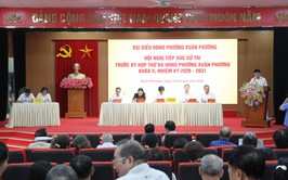 Hội nghị tiếp xúc cử tri trước kỳ họp thường lệ giữa năm 2026 HĐND phường Xuân Phương khóa II, nhiệm kỳ 2026 - 2031