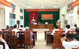 Tổ đại biểu số 5 HĐND xã Mỹ Đức tiếp xúc cử tri trước Kỳ họp thứ hai HĐND xã khóa II, nhiệm kỳ 2026-2031