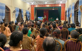 HỘI LIÊN HIỆP PHỤ NỮ XÃ THANH OAI ĐẨY MẠNH TUYÊN TRUYỀN, TẠO SỰ ĐỒNG THUẬN TRONG THỰC HIỆN DỰ ÁN KHU ĐÔ THỊ THỂ THAO OLYMPIC TẠI THÔN VĂN QUÁN, KIM THÀNH, ĐỒNG TÂM