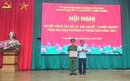 Phường Xuân Đỉnh Sơ kết 6 tháng đầu năm 2026 công tác điều hành, xử lý và giải quyết 05 điểm nghẽn trên địa bàn.