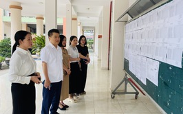 Hát Môn: Lãnh đạo xã thăm, động viên các Hội đồng thi tốt nghiệp THPT năm 2026