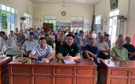 TUYÊN TRUYỀN CÔNG TÁC GIẢI PHÓNG MẶT BẰNG TẠI THÔN ĐỘNG GIÃ
