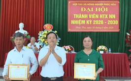 Đại hội Hợp tác xã Nông nghiệp Phúc Hoà nhiệm kỳ 2026–2030: Mở ra chặng đường phát triển mới