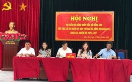 Đại biểu HĐND xã Hồng Sơn (tổ đại biểu số 03) tiếp xúc cử tri trước Kỳ họp thứ hai HĐND xã Hồng Sơn khóa XXI, nhiệm kỳ 2026-2031