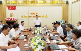 XÃ ỨNG HÒA ĐÁNH GIÁ TIẾN ĐỘ GIẢI PHÓNG MẶT BẰNG CÁC DỰ ÁN TRỌNG ĐIỂM.