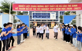 THÍ SINH XÃ PHÚC THỌ HOÀN THÀNH MÔN THI ĐẦU TIÊN KỲ THI TỐT NGHIỆP THPT NĂM 2026