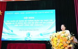 Tập huấn sử dụng hệ thống quản trị thực thi nhiệm vụ và đánh giá cán bộ gắn với đo lường hiệu suất công việc theo phương pháp okr/kpi trên nền tảng hanoiwork