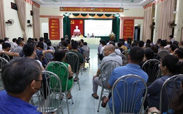 Xuân Mai đối thoại với các hộ dân chưa đồng thuận phương án bồi thường, hỗ trợ tái định cư Dự án cải tạo, nâng cấp Quốc lộ 6
