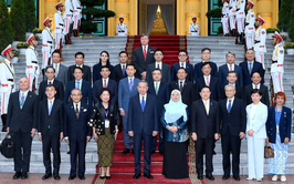 Tổng Bí thư, Chủ tịch nước Tô Lâm tiếp Trưởng đoàn các nước, chuyên gia, học giả và đại diện các tổ chức quốc tế tham dự Diễn đàn Tương lai ASEAN 2026