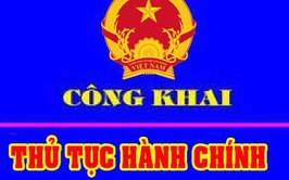 UBND xã Đông Anh công khai thủ tục hành chính thuộc thẩm quyền giải quyết của UBND cấp xã
