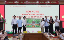 Sở Y tế Hà Nội làm việc với đoàn công tác Sở Y tế tỉnh Hưng Yên về chuyển đổi số y tế
