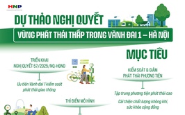 Hà Nội triển khai Vùng phát thải thấp trong Vành đai 1