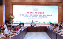 Xã Vân Đình dự kiến giảm 8 thôn, bảo đảm giữ gìn bản sắc cộng đồng