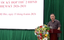 Đại biểu HĐND xã Mỹ Đức ( Tổ Đại biểu số 3)  tiếp xúc cử tri trước Kỳ họp thứ hai HĐND xã khóa II, nhiệm kỳ 2026 - 2031