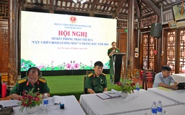 CỤM THI ĐUA SỐ 11 – HỘI CCB THÀNH PHỐ HÀ NỘI SƠ KẾT PHONG TRÀO 