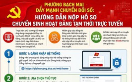 PHƯỜNG BẠCH MAI ĐẨY MẠNH CHUYỂN ĐỔI SỐ: HƯỚNG DẪN NỘP HỒ SƠ CHUYỂN SINH HOẠT ĐẢNG TẠM THỜI TRỰC TUYẾN