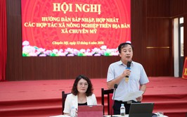 Hội nghị hướng dẫn sáp nhập, hợp nhất các Hợp tác xã nông nghiệp trên địa bàn xã