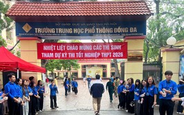 Phường Ô Chợ Dừa đảm bảo kỳ thi tốt nghiệp THPT diễn ra an toàn, đúng quy chế