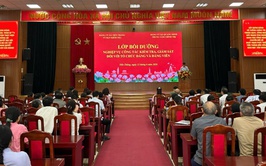 Xã Tiến Thắng khai mạc lớp bồi dưỡng nghiệp vụ công tác kiểm tra, giám sát đối với tổ chức Đảng và đảng viên năm 2026
