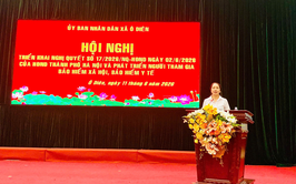 Xã Ô Diên triển khai Nghị quyết số 17/2026/NQ-HĐND thành phố Hà Nội và phát triển người tham gia BHXH, BHYT