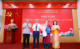 Hội nghị công bố và trao Quyết định bổ nhiệm Trưởng phòng Kinh tế, Hạ tầng và Đô thị