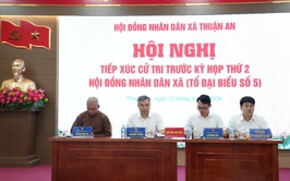 8/8 Tổ đại biểu HĐND xã Thuận An khóa II, nhiệm kỳ 2026-2031 hoàn thành tiếp xúc cử tri trước kỳ họp thứ Hai