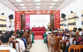 Đơn vị bầu cử số 08: đại biểu HĐND xã tiếp xúc cử tri trước kỳ họp giữa năm 2026