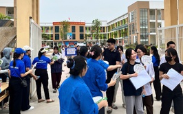 Ngày thi cuối cùng Kỳ thi tốt nghiệp THPT năm 2026 tại điểm thi trên địa bàn xã Phú Nghĩa diễn ra an toàn, nghiêm túc