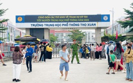 Công an xã Liên Minh: Bảo đảm an toàn giao thông trong Kỳ thi tốt nghiệp THPT 2026