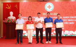 Hội CTĐ xã sơ kết công tác hội và tuyên truyền chính sách BHXH, BHYT