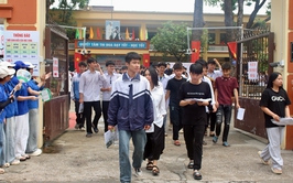Kỳ thi tốt nghiệp Trung học phổ trên địa bàn xã Xuân Mai: an toàn bảo đảm quy định, không có thí sinh, giám thị vi phạm quy chế thi