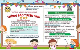 THÔNG BÁO TUYỂN SINH NĂM HỌC 2026 – 2027