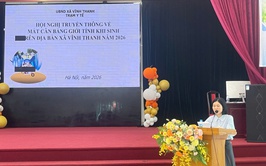 VĨNH THANH TỔ CHỨC HỘI NGHỊ TRUYỀN THÔNG VỀ MẤT CÂN BẰNG GIỚI TÍNH KHI SINH NĂM 2026