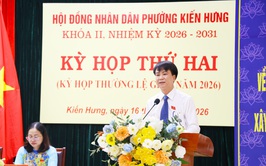 HĐND phường Kiến Hưng tổ chức kỳ họp thứ II: Thẳng thắn chất vấn, hành động vì dân sinh