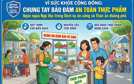 BẢO ĐẢM AN TOÀN THỰC PHẨM, PHÒNG NGỪA NGỘ ĐỘC THỰC PHẨM TRONG DỊCH VỤ ĂN UỐNG VÀ THỨC ĂN ĐƯỜNG PHỐ