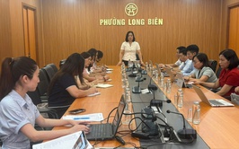 Giám sát toàn diện công tác Giáo dục năm học 2025-2026 tại các trường học công lập trên địa bàn phường Long Biên