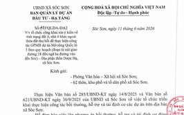 XIN Ý KIẾN NHÂN DÂN VỀ TÌNH TRẠNG ĐẤT Ở, NHÀ Ở KHÁC NGOÀI THỬA ĐẤT THU HỒI CỦA CÁC HỘ DÂN THÔN DƯỢC HẠ, PHỤC VỤ GPMB DỰ ÁN MỞ RỘNG QUỐC LỘ 3