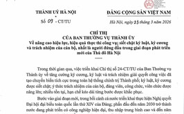 Phường Hồng Hà tăng cường tuyên truyền, quán triệt Chỉ thị số 09-CT/TU của Ban Thường vụ Thành ủy Hà Nội