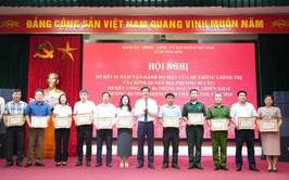 Xã Dương Hoà sơ kết 01 năm vận hành mô hình chính quyền địa phương hai cấp