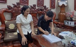 Xã Hát Môn tích cực triển khai lấy ý kiến việc sắp xếp thôn bảo đảm công khai, minh bạch